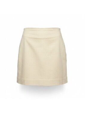 J.Crew Womens Beige A-Line Skirt Lightweight Casual Wear Size 6